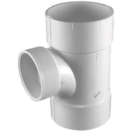 Charlotte Pipe And Foundry PVC-Dwv Sanitary Tee 3 x 3 x 1.5 in. 42624